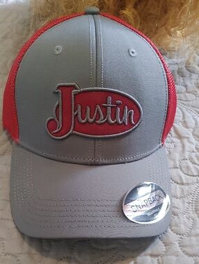 Justin Gray and Red Snapback Cap